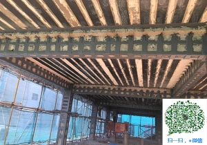 康巴什梁柱包钢加固